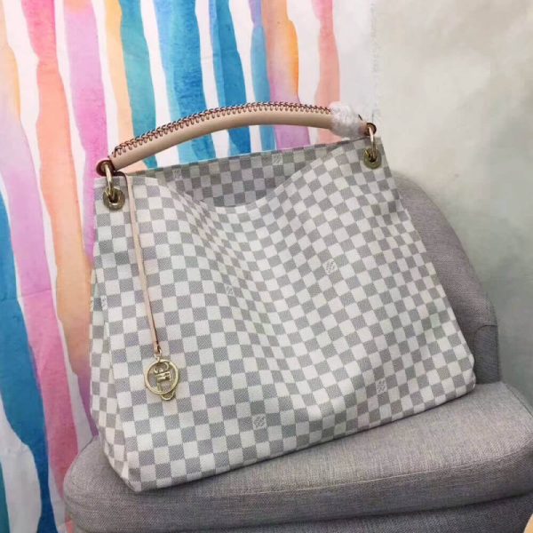 Louis Vuitton Damier Azur Artsy GM Replica Handbag N41173 - Image 3
