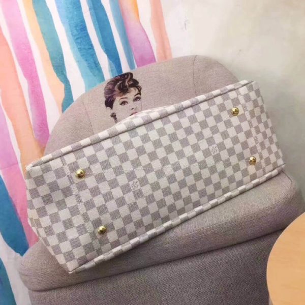 Louis Vuitton Damier Azur Artsy GM Replica Handbag N41173 - Image 5