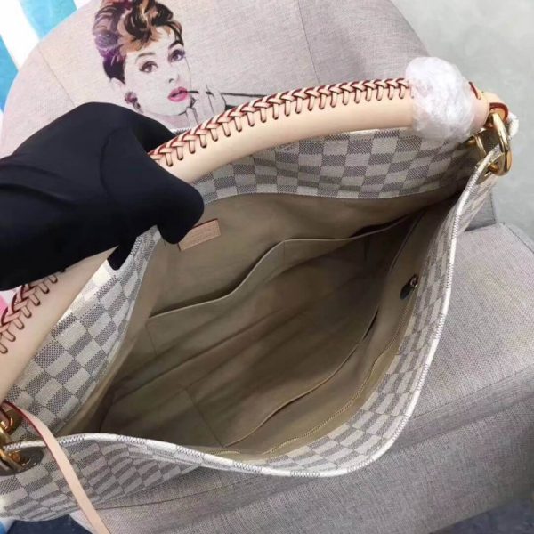 Louis Vuitton Damier Azur Artsy GM Replica Handbag N41173 - Image 6