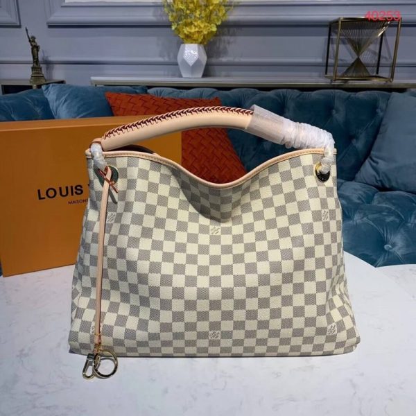 Louis Vuitton Damier Azur Artsy MM Replica N40253 - Image 2
