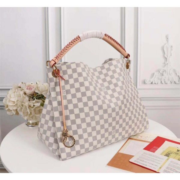 Louis Vuitton Damier Azur Artsy MM Replica N41174 Handbag - Image 5