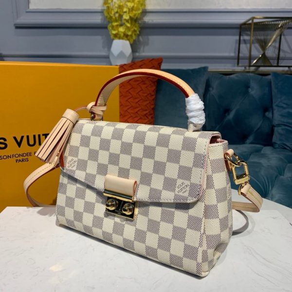Louis Vuitton Damier Azur Croisette Handbag Replica - Image 3