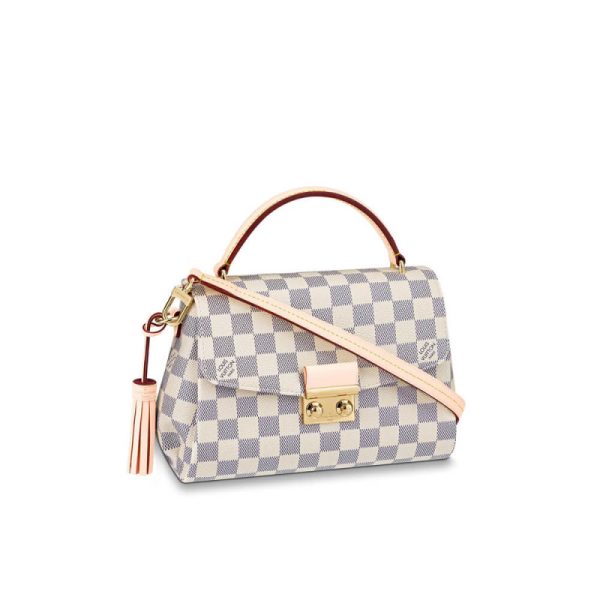 Louis Vuitton Damier Azur Croisette Handbag Replica