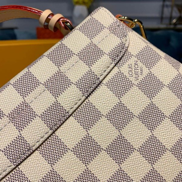 Louis Vuitton Damier Azur Croisette Handbag Replica - Image 8