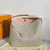 Best Replicas Bags - Louis Vuitton Damier Azur Delightful MM Replica N41448 Shop For Best Louis Vuitton LV Replica Bags With Cheap Price