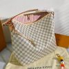 Best Replicas Bags - Louis Vuitton Damier Azur Delightful MM Replica N41448 Shop For Best Louis Vuitton LV Replica Bags With Cheap Price