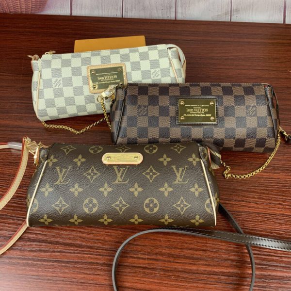 Louis Vuitton Damier Azur Eva Clutch Replica N55214 - Image 14