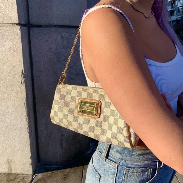 Louis Vuitton Damier Azur Eva Clutch Replica N55214 - Image 3