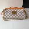 Best Replicas Bags - Louis Vuitton Damier Azur Eva Clutch Replica N55214 Shop For Best Louis Vuitton LV Replica Bags With Cheap Price