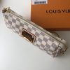 Best Replicas Bags - Louis Vuitton Damier Azur Eva Clutch Replica N55214 Shop For Best Louis Vuitton LV Replica Bags With Cheap Price