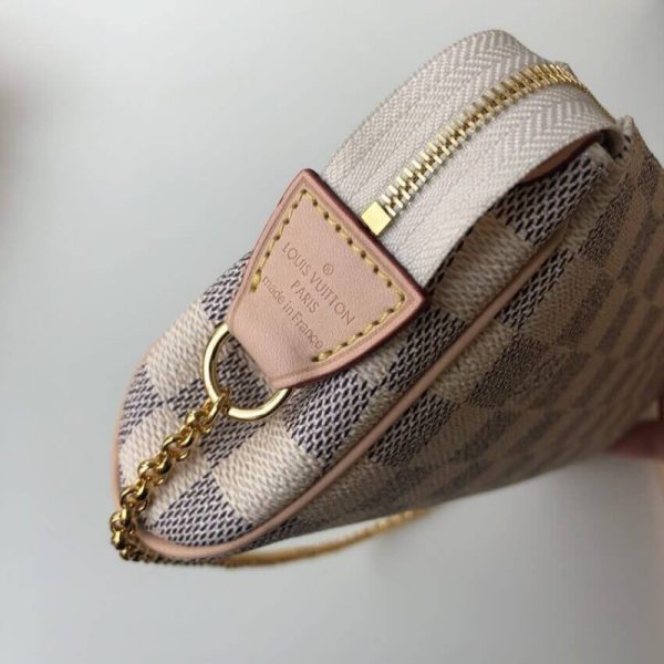 Louis Vuitton Damier Azur Eva Clutch Replica N55214 - Image 10