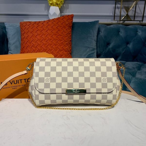 Replica LV Damier Azur Favorite MM Bag N41275 - Image 2