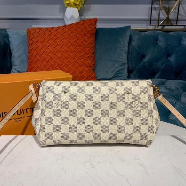 Replica LV Damier Azur Favorite MM Bag N41275 - Image 4