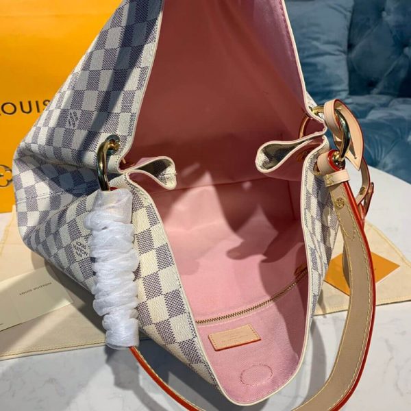 Louis Vuitton Damier Azur Graceful MM Replica - Image 11