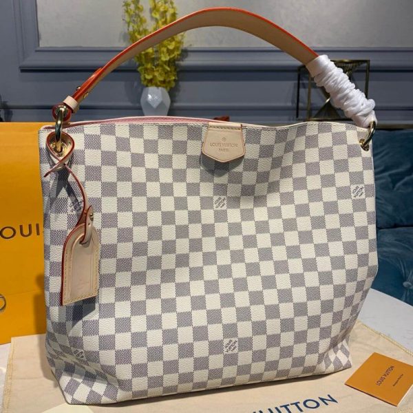 Louis Vuitton Damier Azur Graceful MM Replica - Image 3