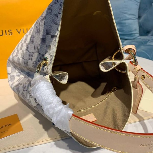 Louis Vuitton Damier Azur Graceful PM Replica Handbag N42248 - Image 11