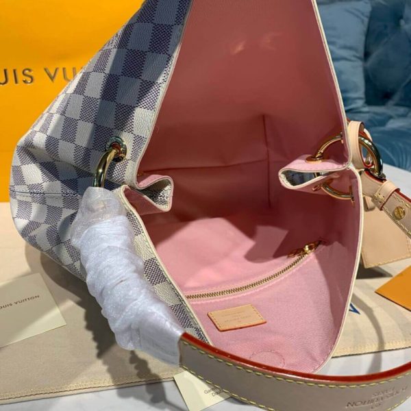 Replica LV Damier Azur Graceful PM N42249 Canvas Bag - Image 11