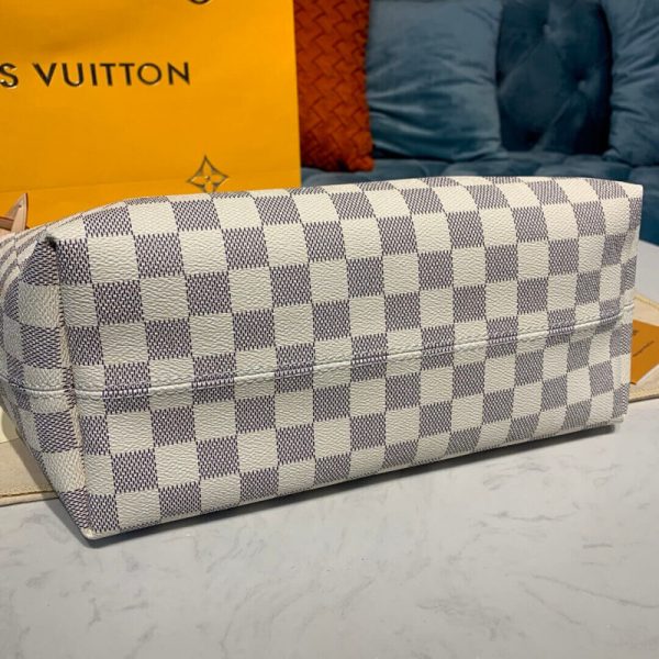 Replica LV Damier Azur Graceful PM N42249 Canvas Bag - Image 6