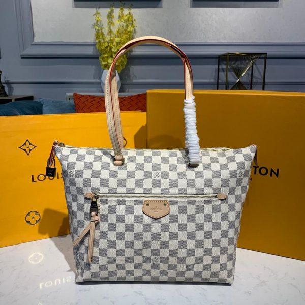 Replica Louis Vuitton Iena MM Damier Azur N44040 Bag - Image 2