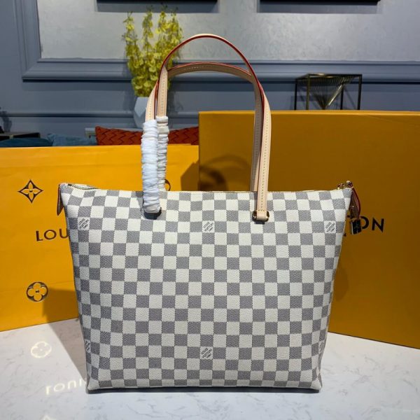 Replica Louis Vuitton Iena MM Damier Azur N44040 Bag - Image 4