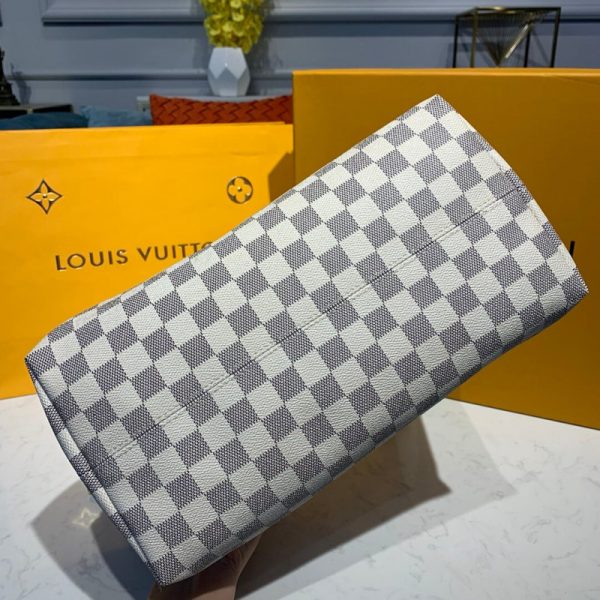Replica Louis Vuitton Iena MM Damier Azur N44040 Bag - Image 5