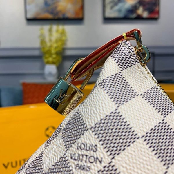 Replica Louis Vuitton Iena MM Damier Azur N44040 Bag - Image 8