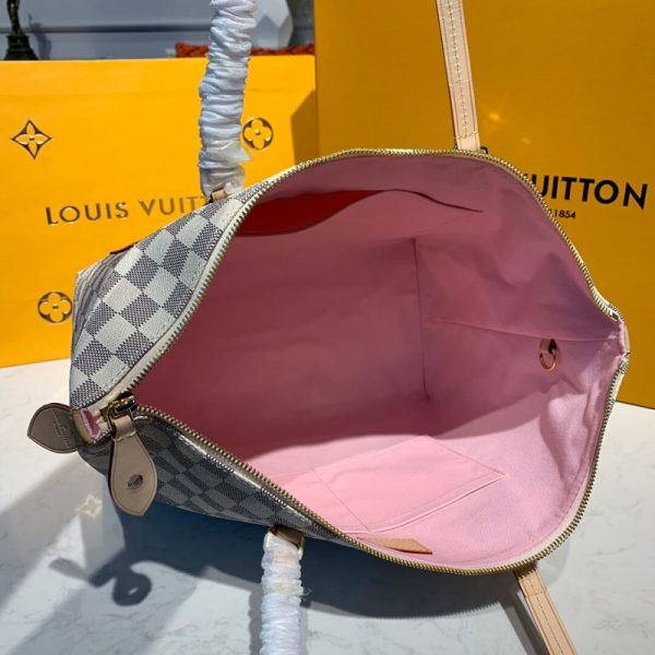 Replica Louis Vuitton Iena MM Damier Azur N44040 Bag - Image 10
