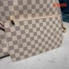 Best Replicas Bags - Replica Louis Vuitton Damier Azur Neverfull GM Pink Tote Shop For Best Louis Vuitton LV Replica Bags With Cheap Price