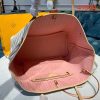 Best Replicas Bags - Replica Louis Vuitton Damier Azur Neverfull GM Pink Tote Shop For Best Louis Vuitton LV Replica Bags With Cheap Price