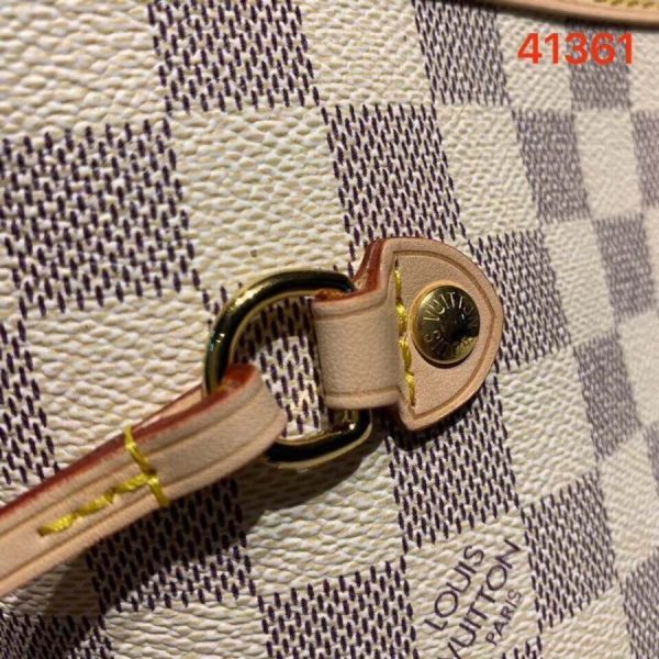 Louis Vuitton Damier Azur Neverfull MM Replica Bag - Image 8