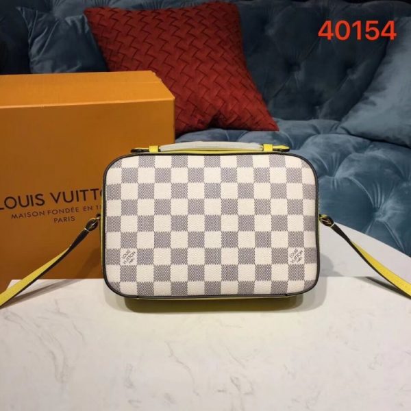 Replica Louis Vuitton Damier Azur Saintonge N40154 - Image 4
