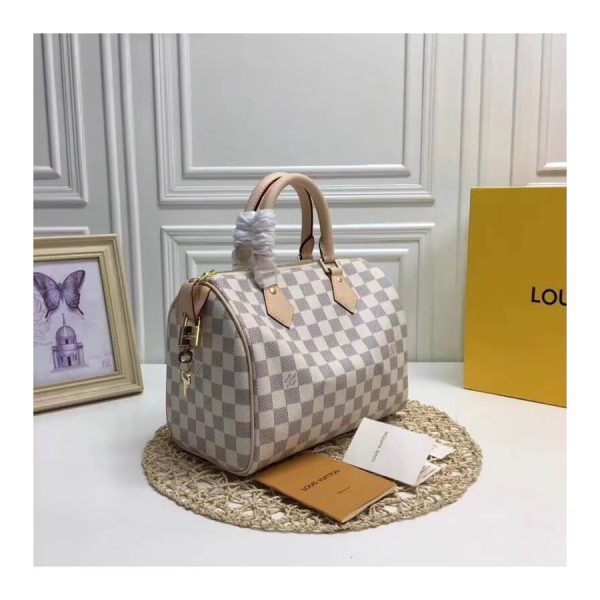 LV Damier Azur Speedy 25 Replica - N41371 Canvas Handbag - Image 3