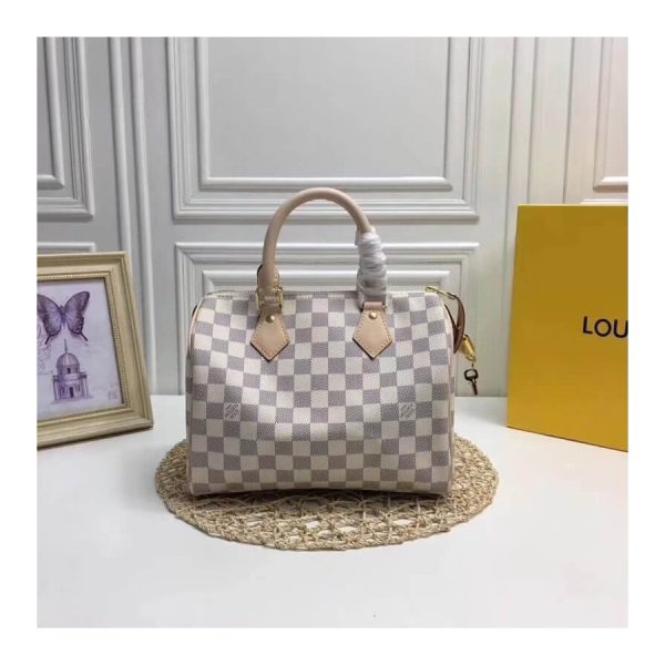 LV Damier Azur Speedy 25 Replica - N41371 Canvas Handbag - Image 4