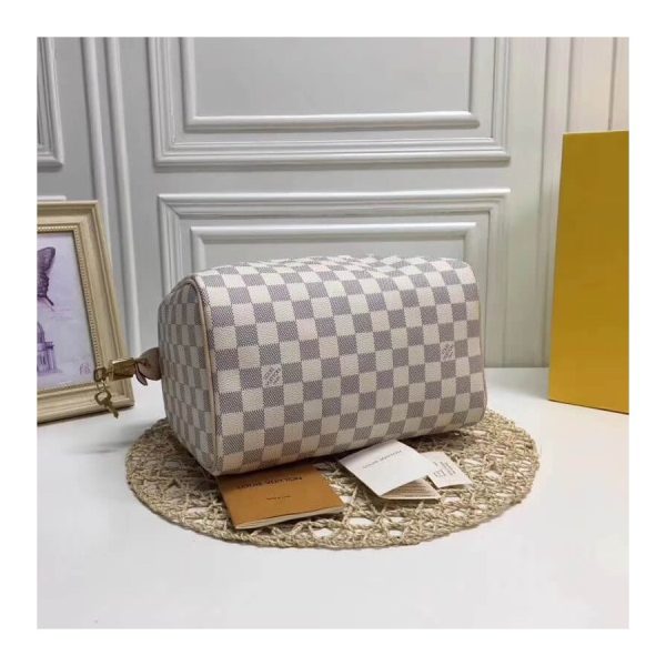 LV Damier Azur Speedy 25 Replica - N41371 Canvas Handbag - Image 9