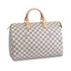 Best Replicas Bags - Replica LV Damier Azur Speedy 35 N41369 Handbag Shop For Best Louis Vuitton LV Replica Bags With Cheap Price