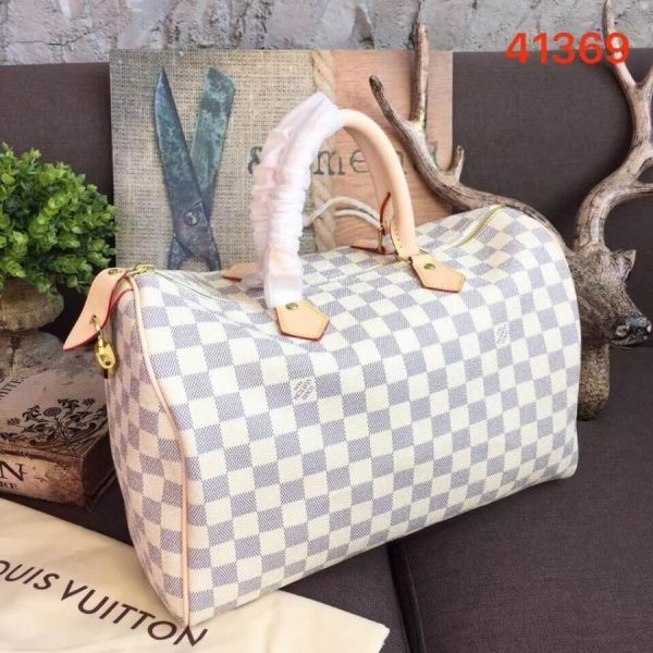 Replica LV Damier Azur Speedy 35 N41369 Handbag - Image 5