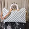 Best Replicas Bags - Replica LV Damier Azur Speedy Bandouliere 35 Handbag N41372 Shop For Best Louis Vuitton LV Replica Bags With Cheap Price