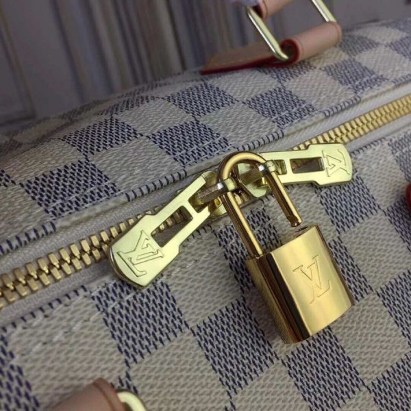 Replica LV Damier Azur Speedy Bandouliere 35 Handbag N41372 - Image 4