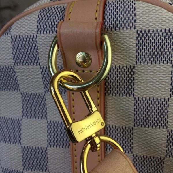 Replica LV Damier Azur Speedy Bandouliere 35 Handbag N41372 - Image 5