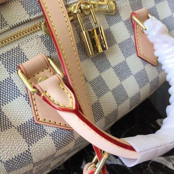 Replica LV Damier Azur Speedy Bandouliere 35 Handbag N41372 - Image 7