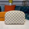 Best Replicas Bags - Louis Vuitton Damier Azur Toiletry Bag 25 Replica N41420 Shop For Best Louis Vuitton LV Replica Bags With Cheap Price