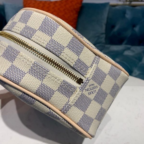 Louis Vuitton Damier Azur Toiletry Bag 25 Replica N41420 - Image 7