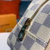 Best Replicas Bags - Louis Vuitton Damier Azur Toiletry Bag 25 Replica N41420 Shop For Best Louis Vuitton LV Replica Bags With Cheap Price
