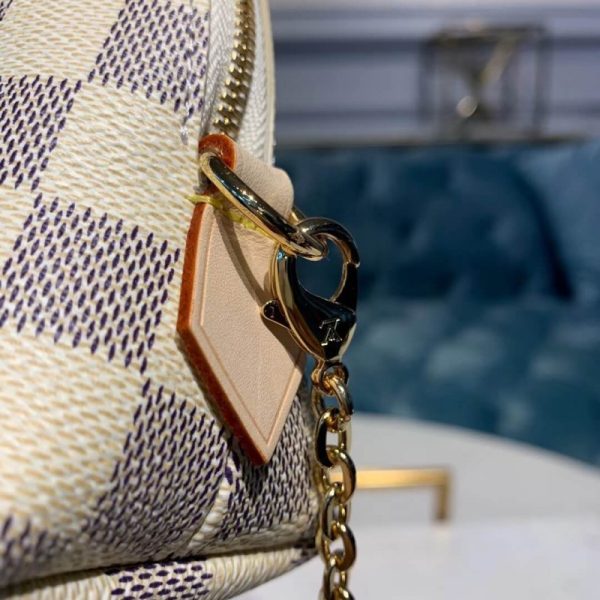 Replica LV Damier Azur Cosmetic Pouch GM M47353 - Image 4
