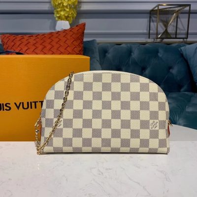 Replica LV Damier Azur Cosmetic Pouch GM M47353