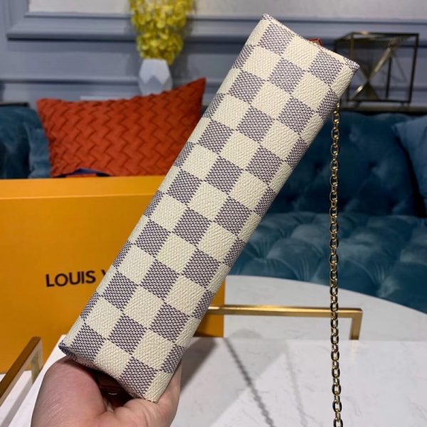 Replica LV Damier Azur Cosmetic Pouch GM M47353 - Image 6