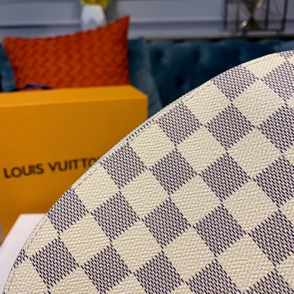 Replica LV Damier Azur Cosmetic Pouch GM M47353 - Image 7