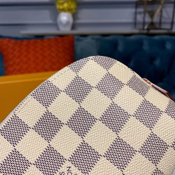 Replica LV Damier Azur Cosmetic Pouch N60024 - Image 6