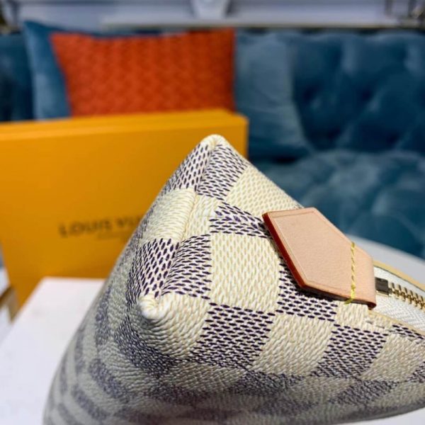 Replica LV Damier Azur Cosmetic Pouch N60024 - Image 7