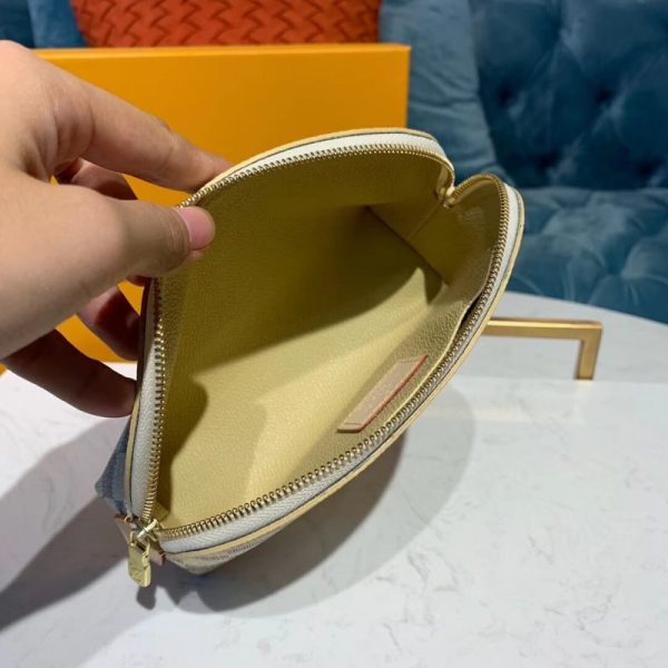 Replica LV Damier Azur Cosmetic Pouch N60024 - Image 9